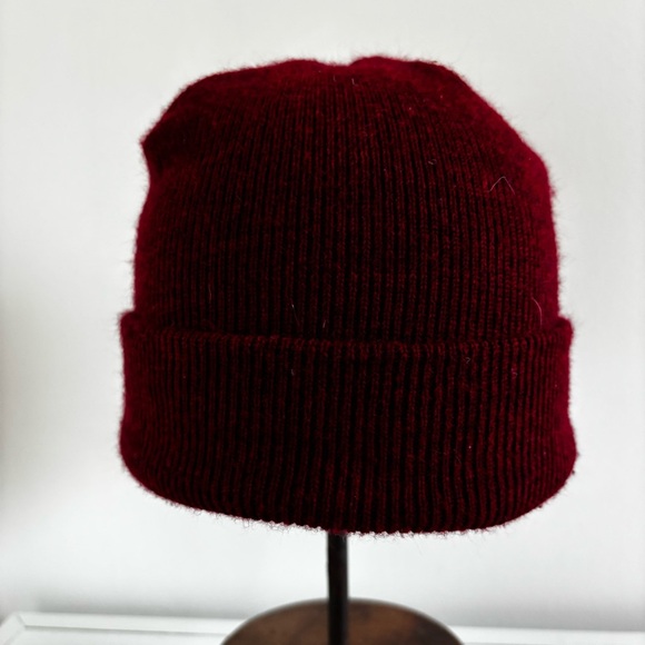 Pendleton wool ribbed knit beanie hat - Picture 2 of 5